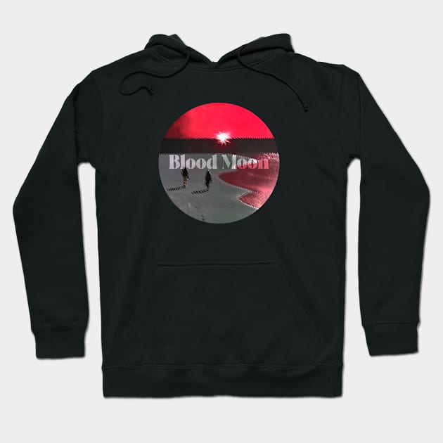 Blood Moon Hoodie by NonsenseArt